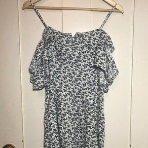 American Eagle 'Off-The-Shoulder Ruffle Dress'